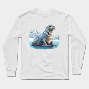 Leopard Seal Long Sleeve T-Shirt